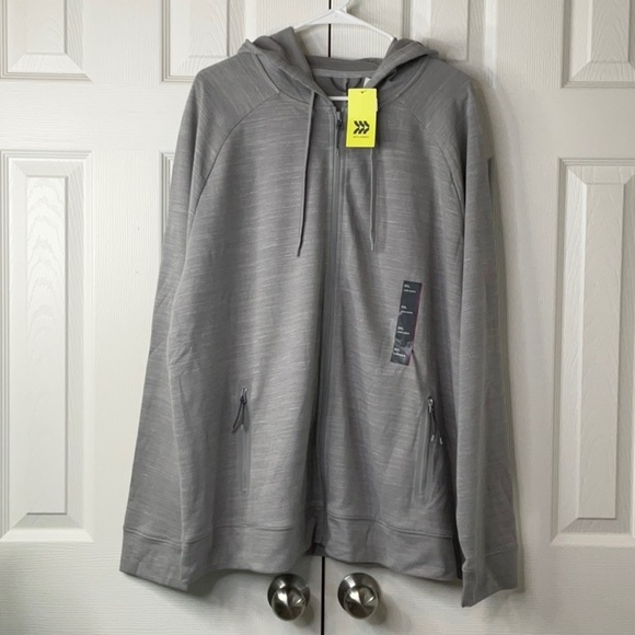 All in Motion Men’s Siro Ponte Full Zip Hoodie Sweatshirt Size XXL - Picture 2 of 12